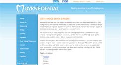 Desktop Screenshot of castleknockdentist.ie