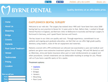Tablet Screenshot of castleknockdentist.ie
